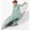 Monarch Butterfly & Mushroom Cycle Bamboo Blanket, Pink - Blankets - 6