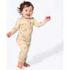 Foodie Cats Bamboo Convertible Footie, Yellow - Footie Pajamas - 6