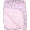 Enchanted Unicorn Bamboo Sherpa Blanket, Purple - Blankets - 1 - thumbnail