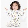 Monarch Butterfly Bamboo Convertible Footie, Pink - Footie Pajamas - 6