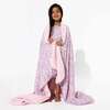 Enchanted Unicorn Bamboo Sherpa Blanket, Purple - Blankets - 2