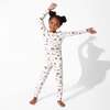 Fall Vibes Bamboo Kids Pajamas, White - Pajamas - 7