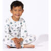 Koala Bamboo Kids Pajamas, White - Pajamas - 2