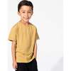 Latte Bamboo Terry Kids Oversized T-Shirt, Brown - T-Shirts - 2