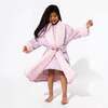 Enchanted Unicorn Bamboo Kids Sherpa Robe, Purple - Robes - 2