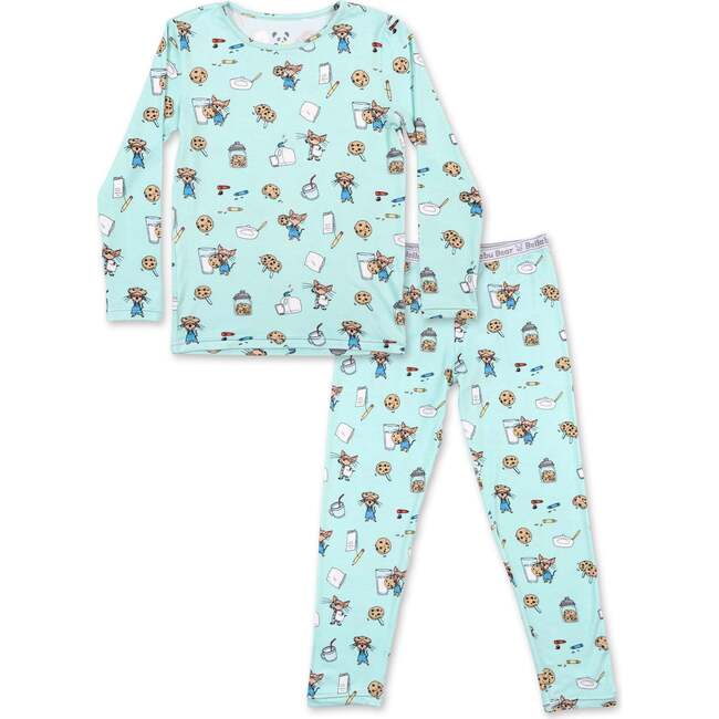 If You Give a Mouse a Cookie Bamboo Kids Pajamas, Blue