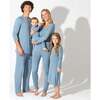 Oasis Teal Bamboo Women's Pajama Set, Blue - Pajamas - 5