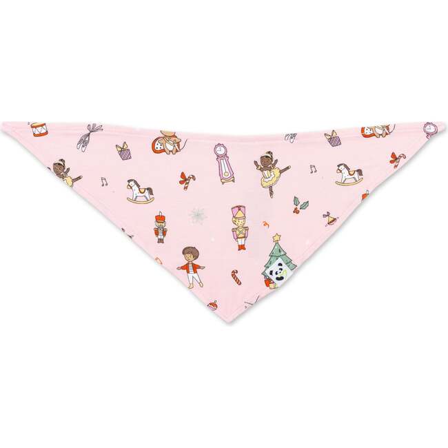 Nutcracker Pink Bamboo Pet Scarf, Pink