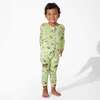 Farm Animals Bamboo Convertible Footie, Green - Footie Pajamas - 7