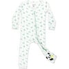 Dragonfly Bamboo Convertible Footie, White - Footie Pajamas - 1 - thumbnail