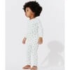 Dragonfly Bamboo Convertible Footie, White - Footie Pajamas - 2