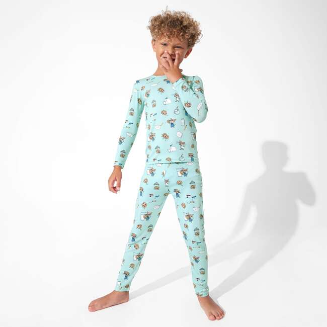 If You Give a Mouse a Cookie Bamboo Kids Pajamas, Blue - Pajamas - 4