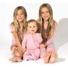 Dusty Rose Bamboo Convertible Footie, Pink - Footie Pajamas - 3