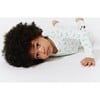 Dragonfly Bamboo Convertible Footie, White - Footie Pajamas - 5