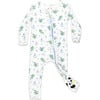 Dragon Bamboo Convertible Footie, White - Footie Pajamas - 1 - thumbnail