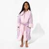 Enchanted Unicorn Bamboo Kids Sherpa Robe, Purple - Robes - 5