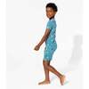 Dragon Dreams Bamboo Kids Pajama Short Set, Blue - Pajamas - 4