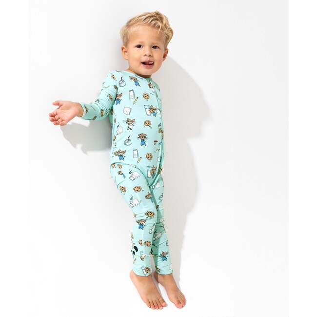 If You Give a Mouse a Cookie Bamboo Convertible Footie, Blue - Footie Pajamas - 6