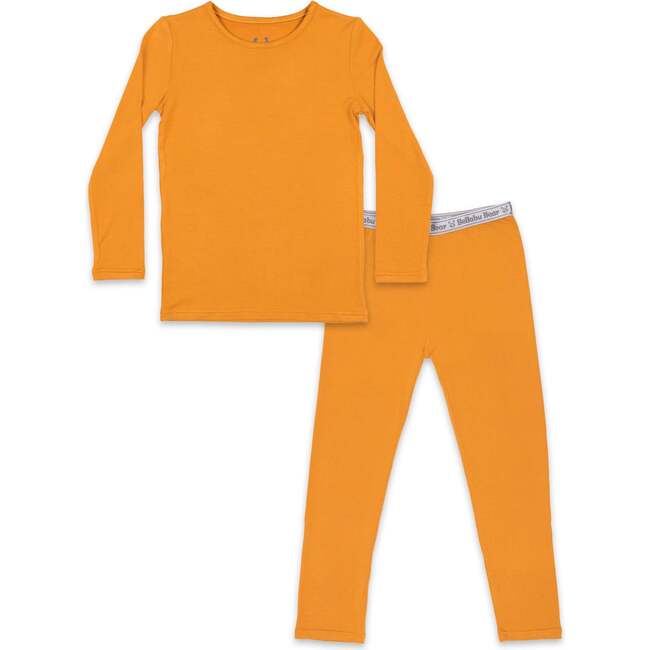 Canyon Bamboo Kids Pajamas, Orange