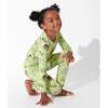 Farm Animals Bamboo Kids Pajamas, Green - Pajamas - 2