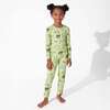 Farm Animals Bamboo Kids Pajamas, Green - Pajamas - 4