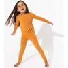 Canyon Bamboo Kids Pajamas, Orange - Pajamas - 4