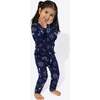 Fireworks Bamboo Kids Pajamas, Blue - Pajamas - 5