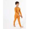 Canyon Bamboo Kids Pajamas, Orange - Pajamas - 5