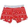 Boy's Holiday Boxer Brief Underwear 3-Pack, Blue - Underwear - 4