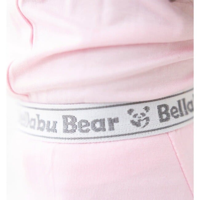 Blush Pink Bamboo Kids Pajamas, Pink - Pajamas - 6