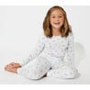 Butterfly Bamboo Kids Pajamas, White - Pajamas - 7