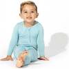 Adventure Blue Bamboo Convertible Footie, Blue - Footie Pajamas - 5