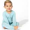 Adventure Blue Bamboo Convertible Footie, Blue - Footie Pajamas - 6