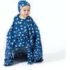 Hanukkah Cookies Bamboo Swaddle & Beanie Set, Blue - Swaddles - 2