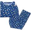 Hanukkah Cookies Bamboo Men's Pajama Set, Blue - Pajamas - 1 - thumbnail