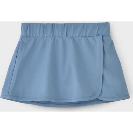 Newport wrap skirt, Misty Blue