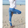Bliss Legging, Azure Blue - Leggings - 3