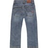 Wide Leg Soft Denim Pant, Medium Blue - Jeans - 2