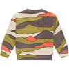 Mountain Theme Crew Neck Pullover Sweatshirt, Multicolors - Sweatshirts - 2