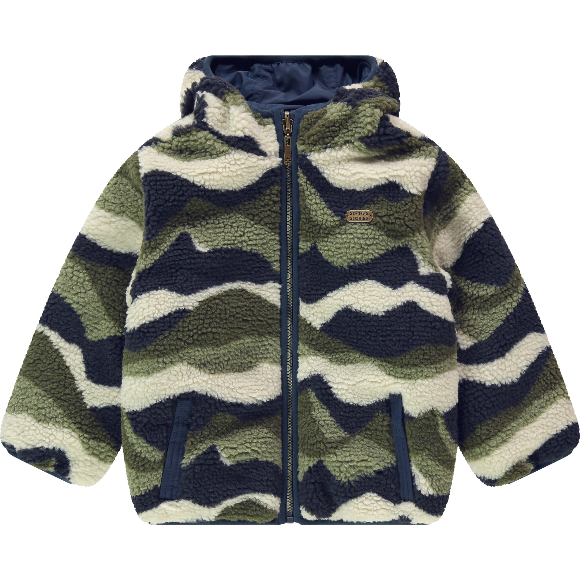 Stella McCartney Baby Plaid reversible jacket outlets