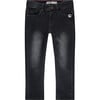 Classic Faded Leg Denim Pant, Dark Charcoal - Jeans - 1 - thumbnail