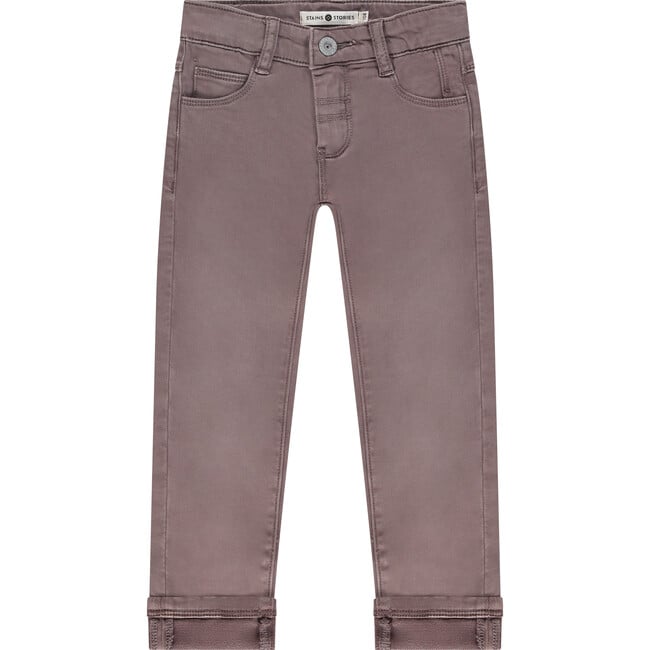 Classic Straight Leg Pant, Mocha Brown