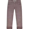 Classic Straight Leg Pant, Mocha Brown - Pants - 1 - thumbnail