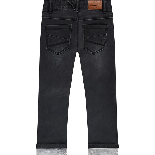 Classic Denim Pant, Dark Black - Jeans - 2