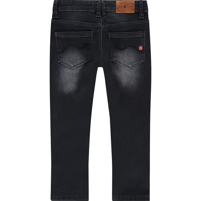 Classic Faded Leg Denim Pant, Dark Charcoal - Jeans - 2