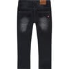 Classic Faded Leg Denim Pant, Dark Charcoal - Jeans - 2