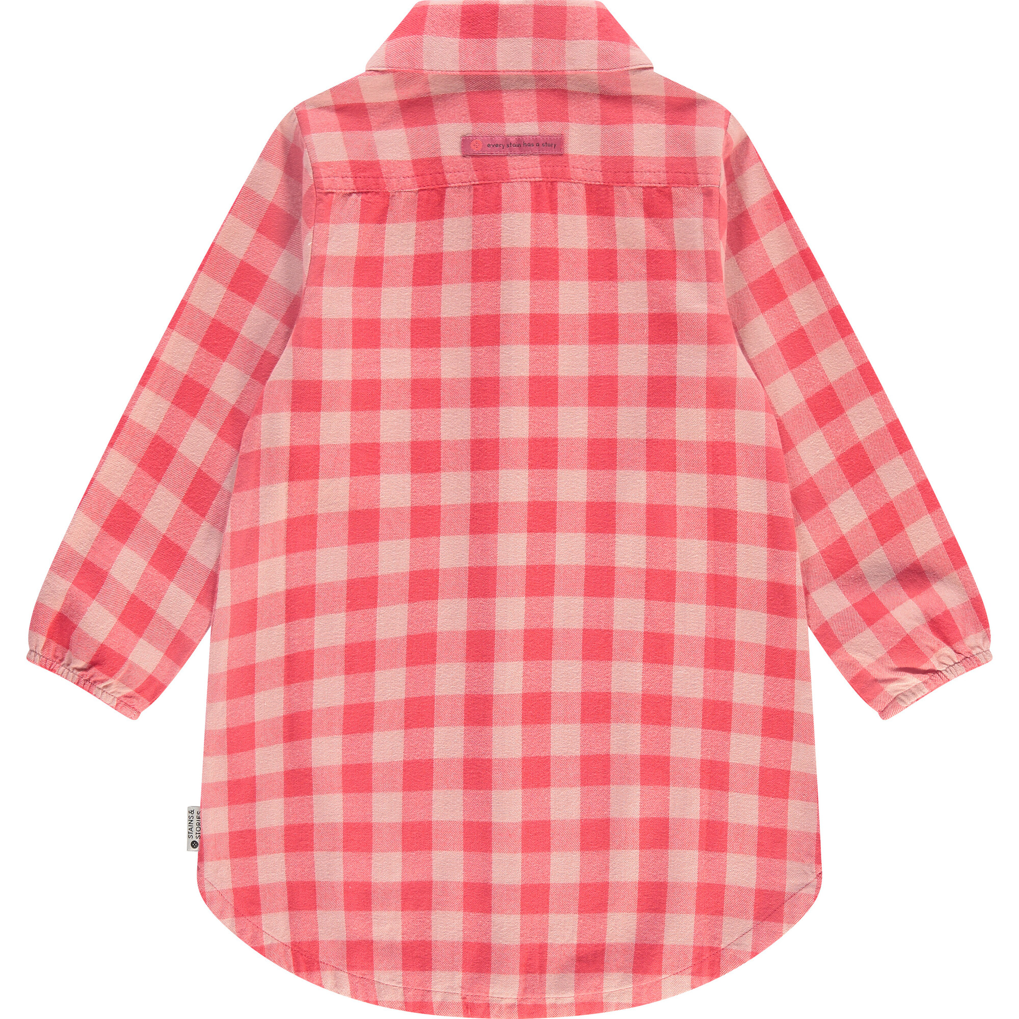 sheller flocky check long shirt dress 美品 sheller flocky check long shirt dress