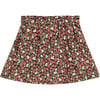 All-Over Floral Print Drawstring Waist Skirt, Multicolors - Skirts - 2