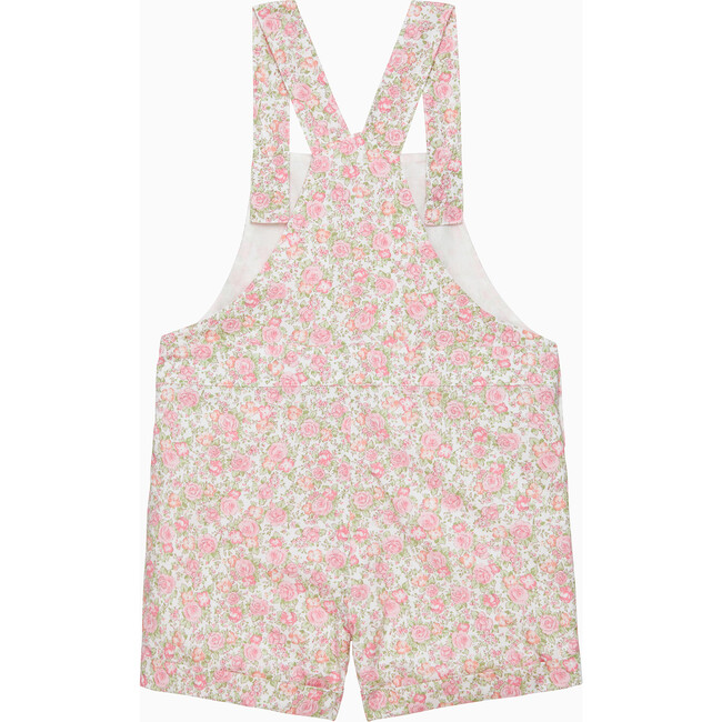Marnie Frill Dungaree, Pink  Floral - Jumpsuits - 2