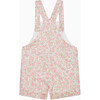 Marnie Frill Dungaree, Pink  Floral - Jumpsuits - 2